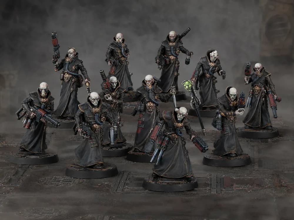 Uma gangue de miniaturas