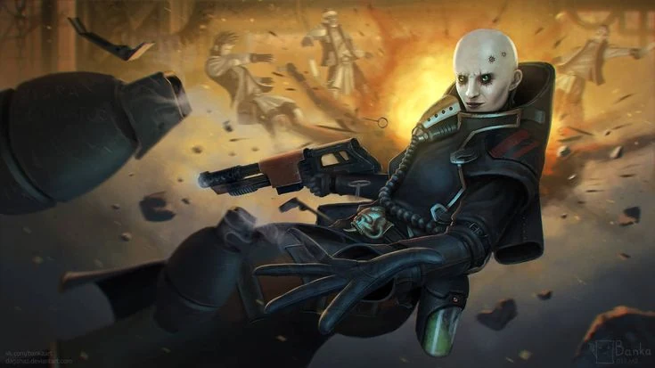 Agentes Delaque emergem da escuridão