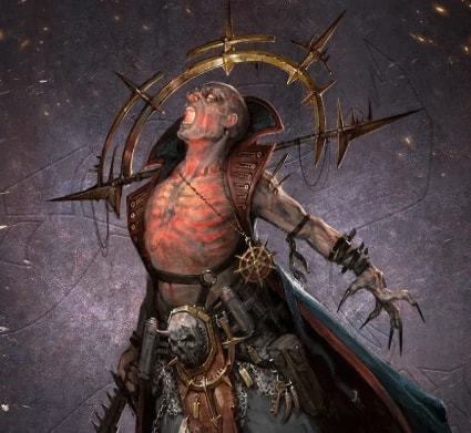 Um psyker — a mutação psíquica que traz igualmente poder e loucura